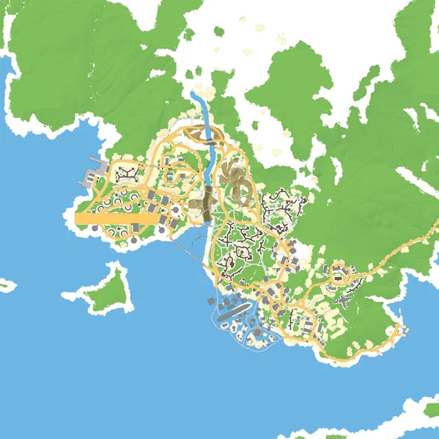 Minimap of Pacific New Georgia