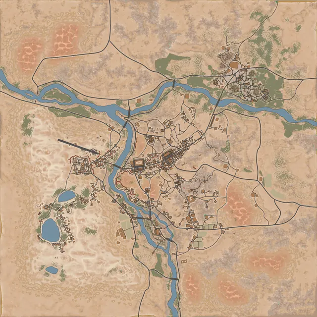 Minimap of Tunisia