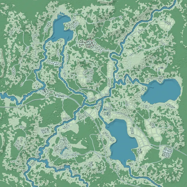 Minimap of Volokolamsk Countryside Autumn
